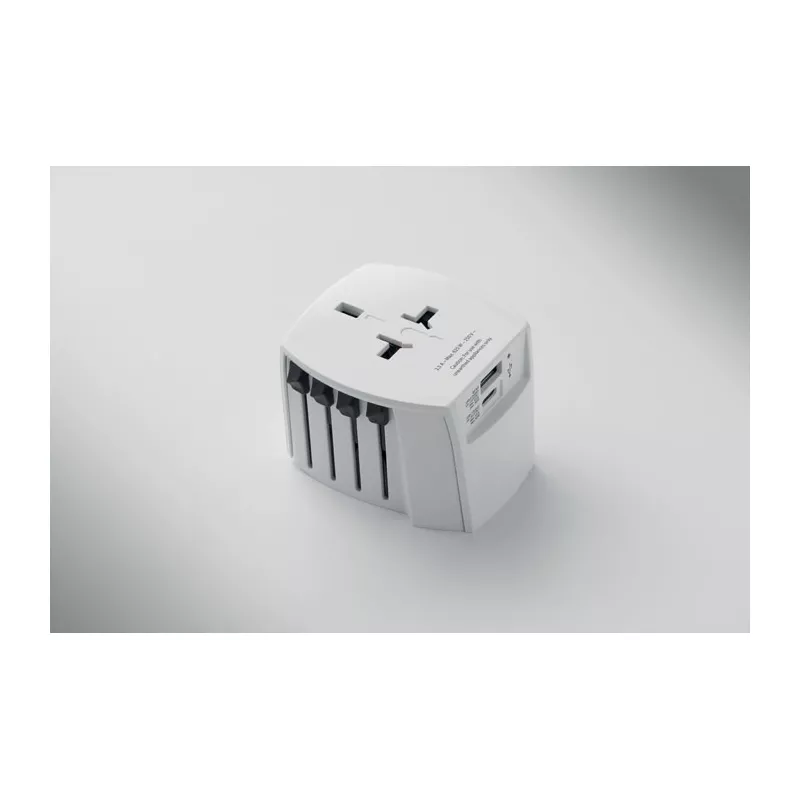 Adapter podróżny USB-C 30W Skross MUV USB AC30 PD - Bialy (MO2980-06)