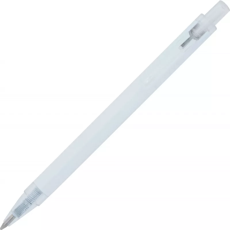 Długopis aluminiowy z recyklingu i RPET EUGENE - biały (1547306)