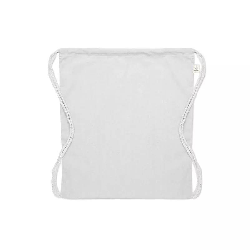 Worek z recyklingu 140 g/m² CABETRI COLOUR - Bialy (MO2402-06)