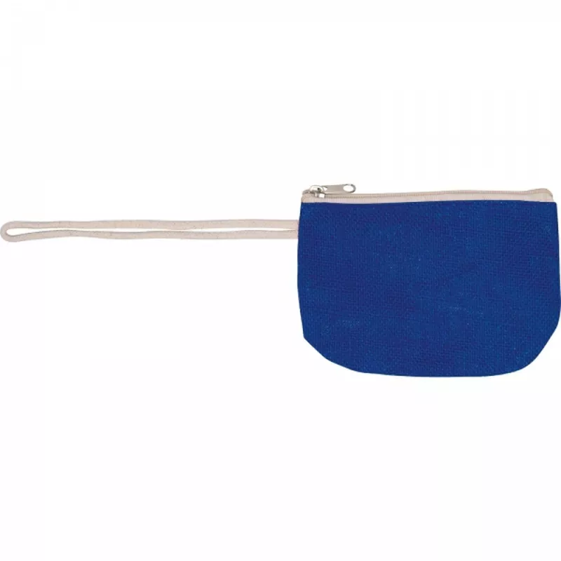 Torba z juty z portfelem MILDRED - niebieski (6086504)