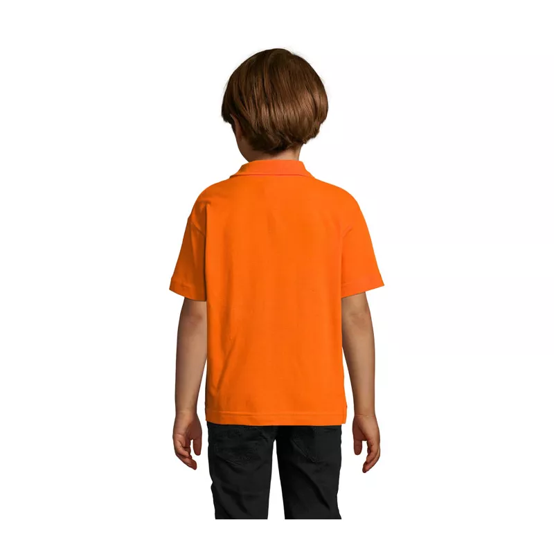 Polo dziecięce piqué 170 g/m² Sol's SUMMER II KIDS - Pomaranczowy (S11344-OR)
