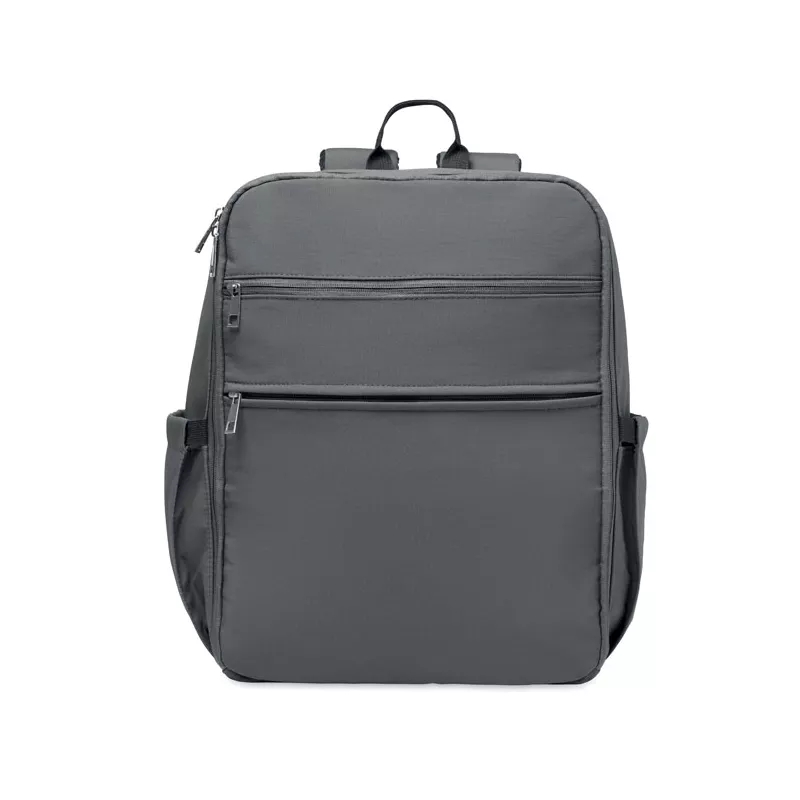 Plecak kabinowy z nylonu na laptop 15" 20 l SALEM - Kamienny Szary (MO3155-15)