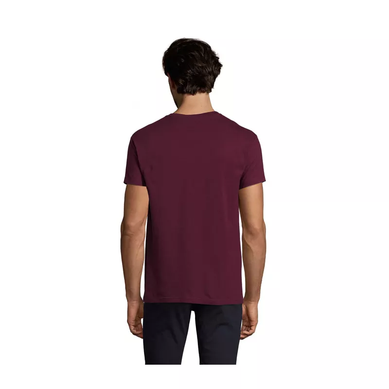Koszulka męska bawełniana 190 g/m² Sol's IMPERIAL - Burgundy (S11500-BG)