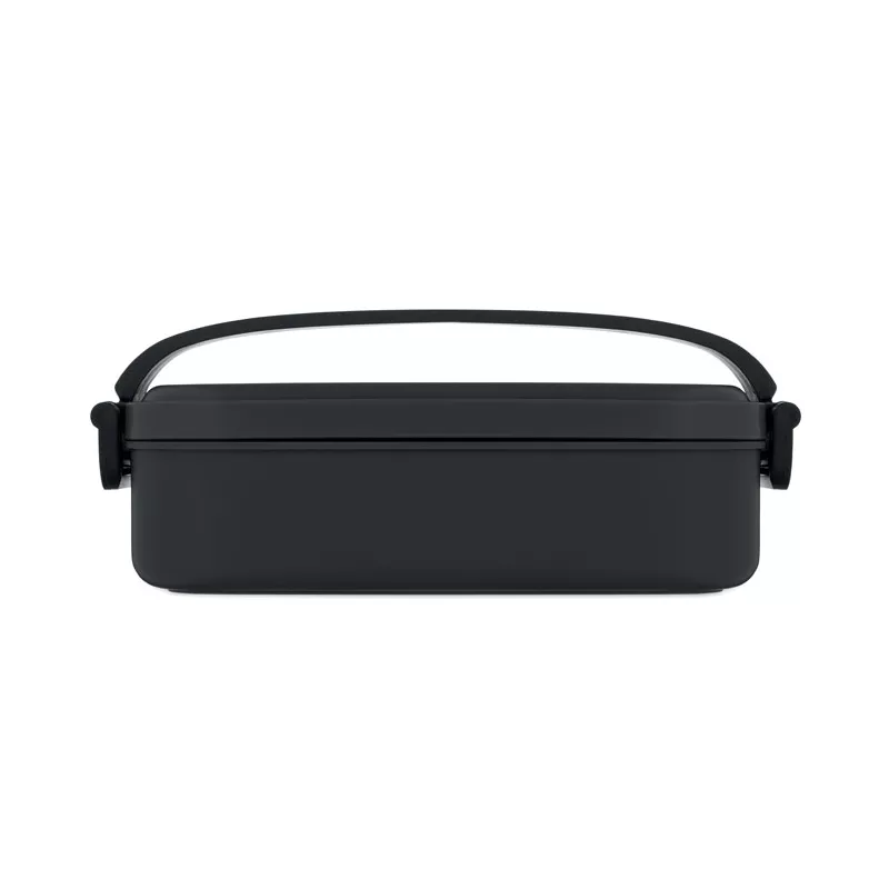 Lunchbox z PP z klamrami 800 ml SARNIE - Czarny (MO2941-03)