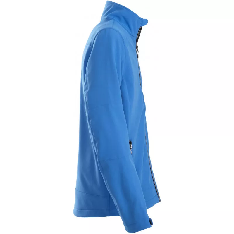 Softshell reklamowy męski 280 g/m² TRIAL - Błękit oceaniczny (2261044-OCEAN BLUE)