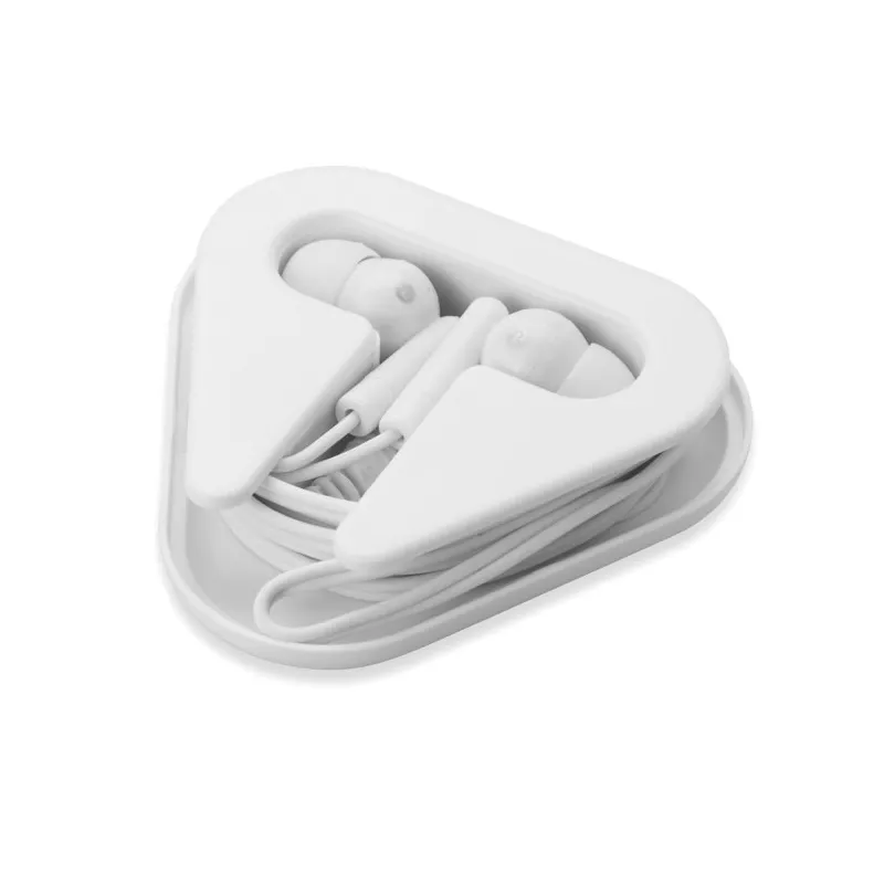 Słuchawki douszne przewodowe w etui MUSIPLUG - Bialy (MO8149-06)