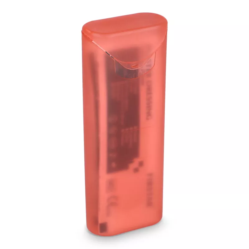 Pudełko z 10 plastrami z polietylenu (70 × 18 mm) - czerwony (LT90319-N0021)