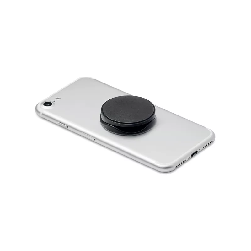 Uchwyt na telefon okrągły składany DOT - Czarny (MO9760-03)
