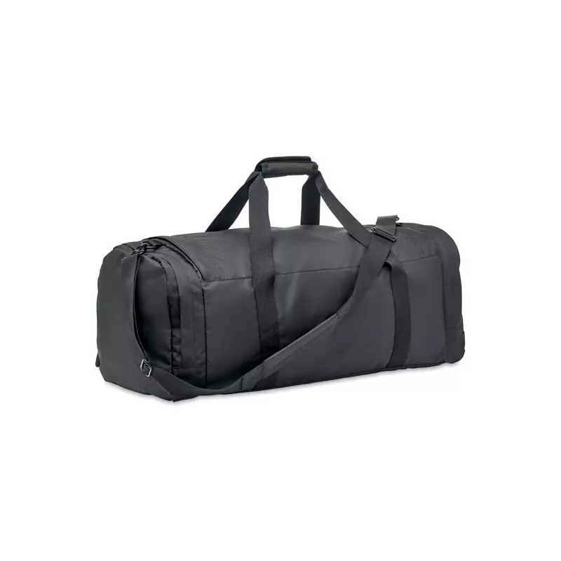Torba sportowa duża z RPET 300D VALLEY DUFFLE - Czarny (MO2053-03)
