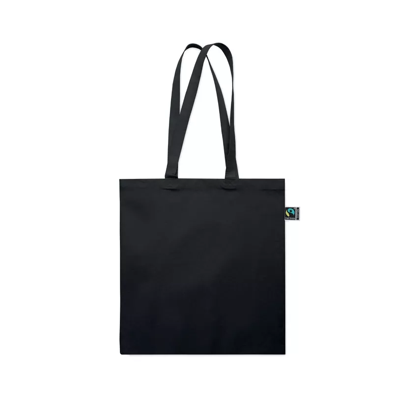 Torba Fairtrade z klinem 180 g/m² OSOLE++ COLOUR - Czarny (MO2590-03)