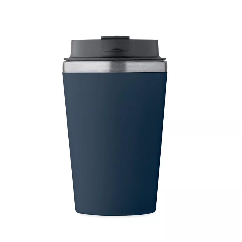 Kubek dwuścienny z powłoką ceramiczną 350 ml BLERM - Francuski Granat (MO2572-85)