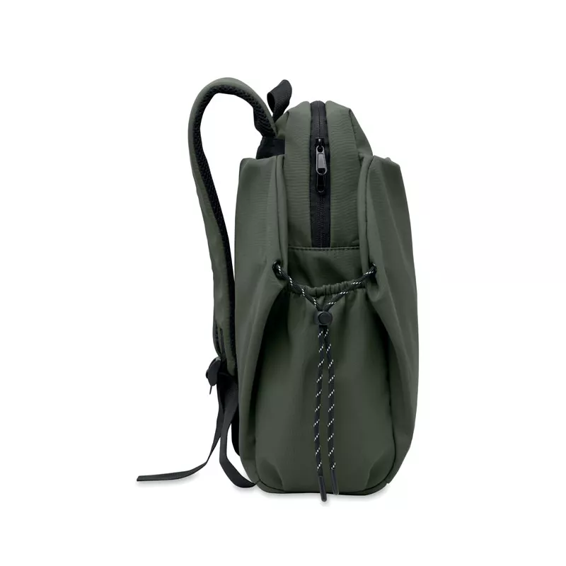 Plecak na laptop 16" z nylonu 17 l NAPA - Ciemnozielony (MO3180-60)