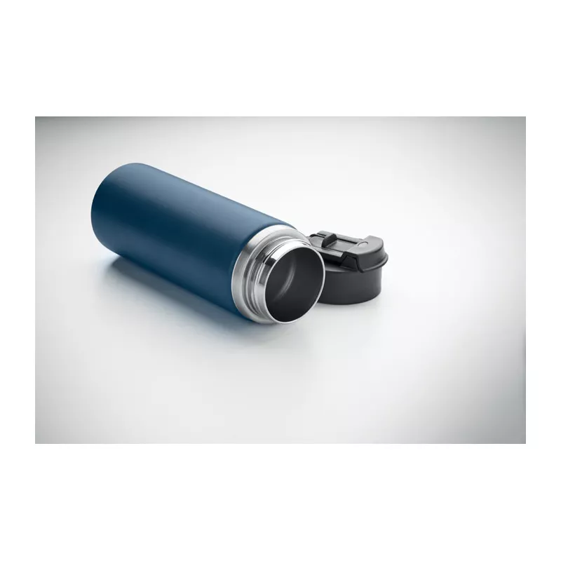 Butelka termiczna ze słomką 500 ml SUMA GRIP - Francuski Granat (MO2775-85)