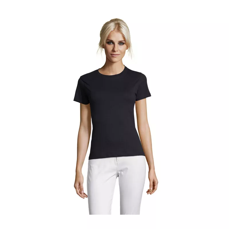 Koszulka damska dopasowana 150 g/m² Sol's REGENT WOMEN - Granatowy (S01825-NY)