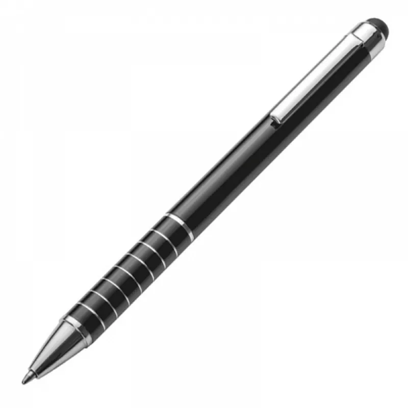 Długopis metalowy touch pen LUEBO - czarny (041803)