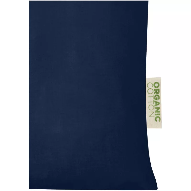 Odisha organiczna torba na zakupy z certyfikatem OCS o gramaturze 140 g/m², 7 l  - Granatowy (12078055)