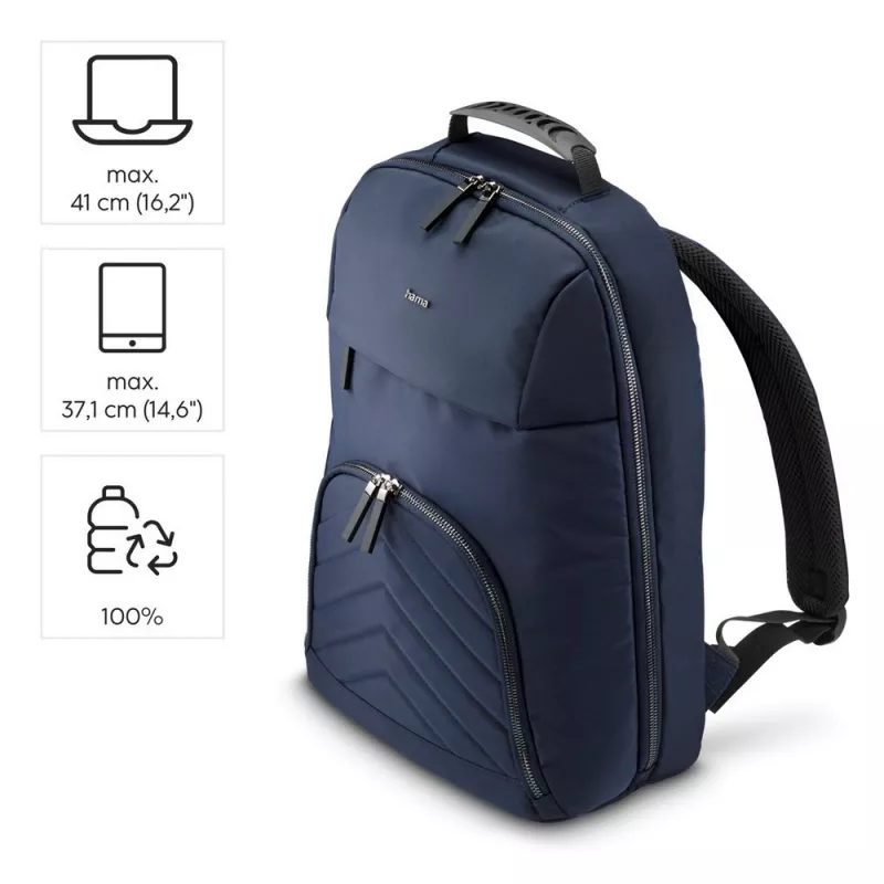 Plecak na laptopa 16,2" Hama Lightweight Premium - granatowy (VH041-04)