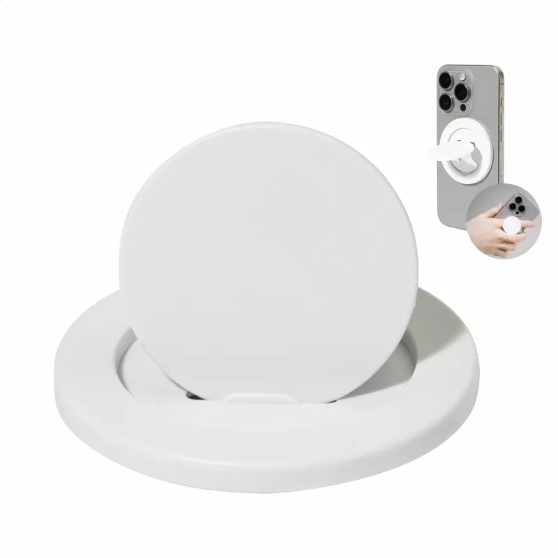 Magobik Magnetyczny uchwyt na telefon RABS - biały (AP864129-01)