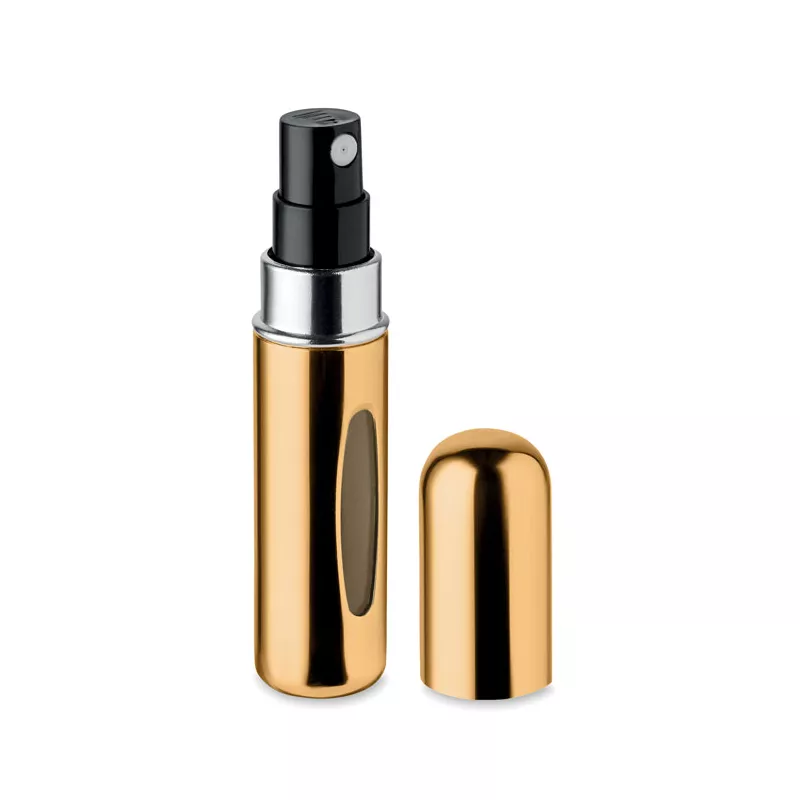 Atomizer na perfumy aluminiowy 5 ml SPRAY - Matowy Zloty (MO3133-98)