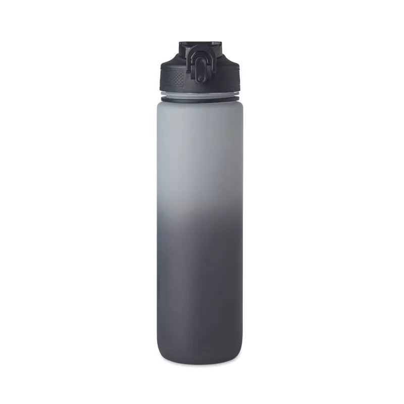 Butelka sportowa RPET 1000 ml ze słomką ACTIVATE - Czarny (MO2489-03)
