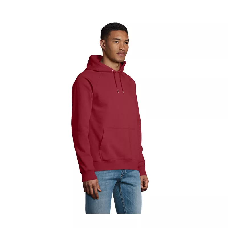 Bluza unisex organiczna 280 g/m² Sol's STELLAR - Burgundy (S03568-BG)