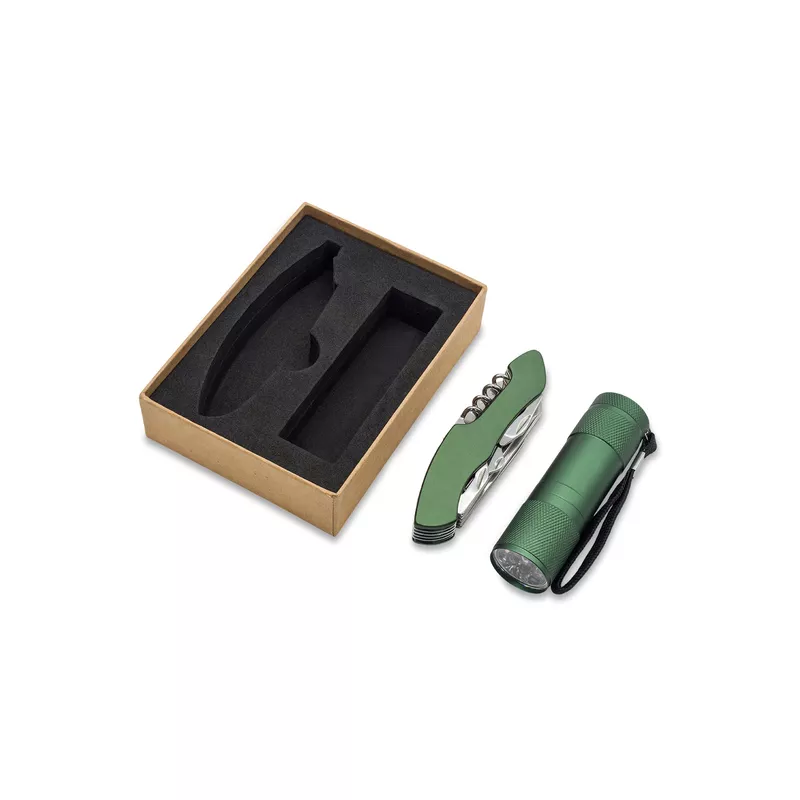 Zestaw narzędzi w pudełku Camden - ciemny zielony (R17486.51.IIQ)