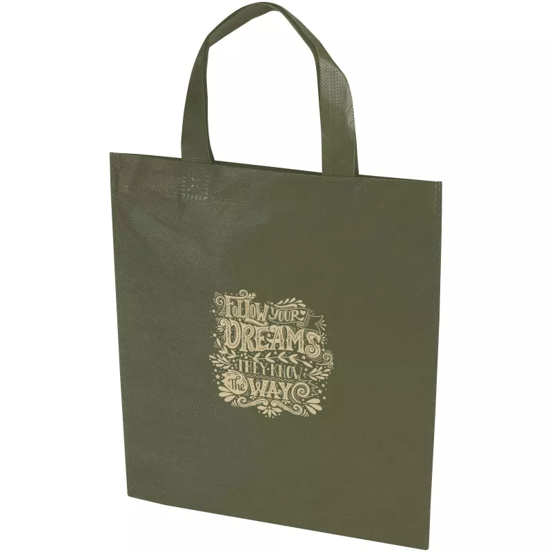 Ecoseal torba na zakupy o pojemności 3 l z recyklingu z certyfikatem GRS - Leśny zielony (13013664)