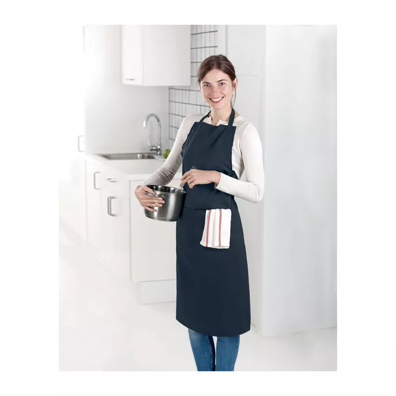 Fartuch kuchenny 190 g/m² FITTED KITAB GRANADA - Francuski Granat (MO8441-85)