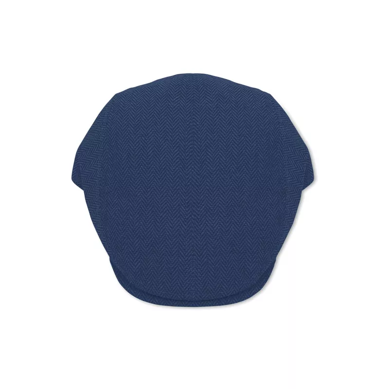 Czapka kaszkiet melanżowa 335 g/m² BLIND PEAK - Niebieski (MO2966-04)