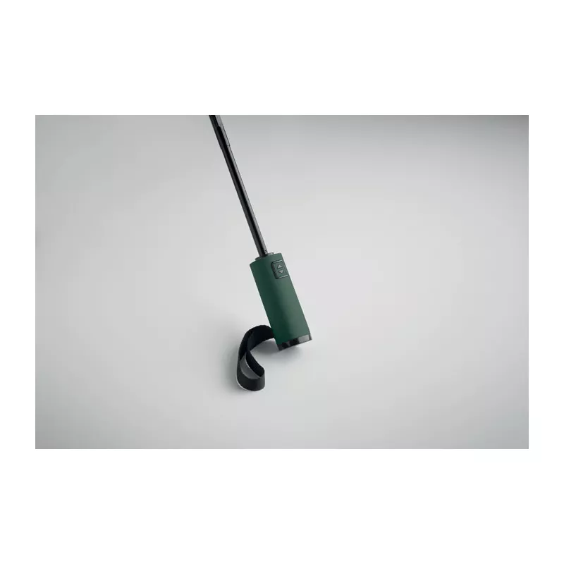 Parasol odwrotny składany 23" z RPET AGUMBE - Zielony (MO2925-09)