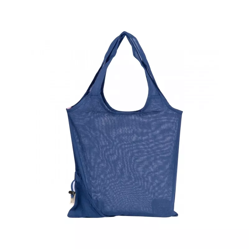 Torba bawełniana z recyklingu 118 g/m2 Modena - niebieski (526204)