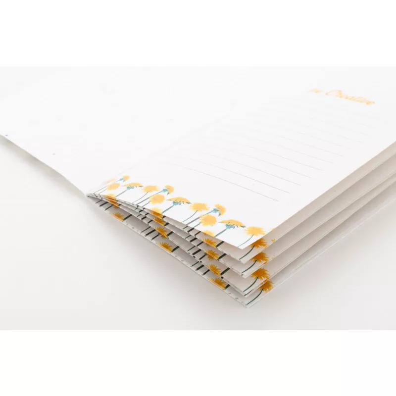 CreaNote Plus A6 Seed niestandardowy notatnik z papieru nasiennego - biały (AP716881)