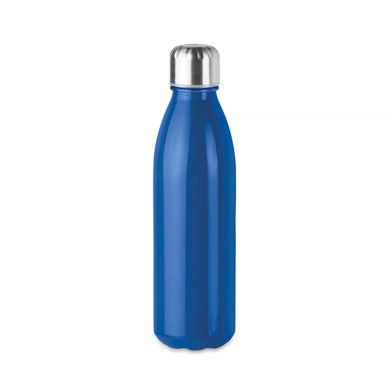 Butelka szklana ze stalową pokrywką 650 ml ASPEN GLASS - Niebieski (MO9800-37)