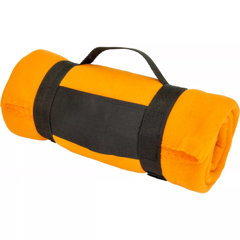 Koc z polaru 170 g/m² GIANFRANCO - pomarańczowy (6690210)