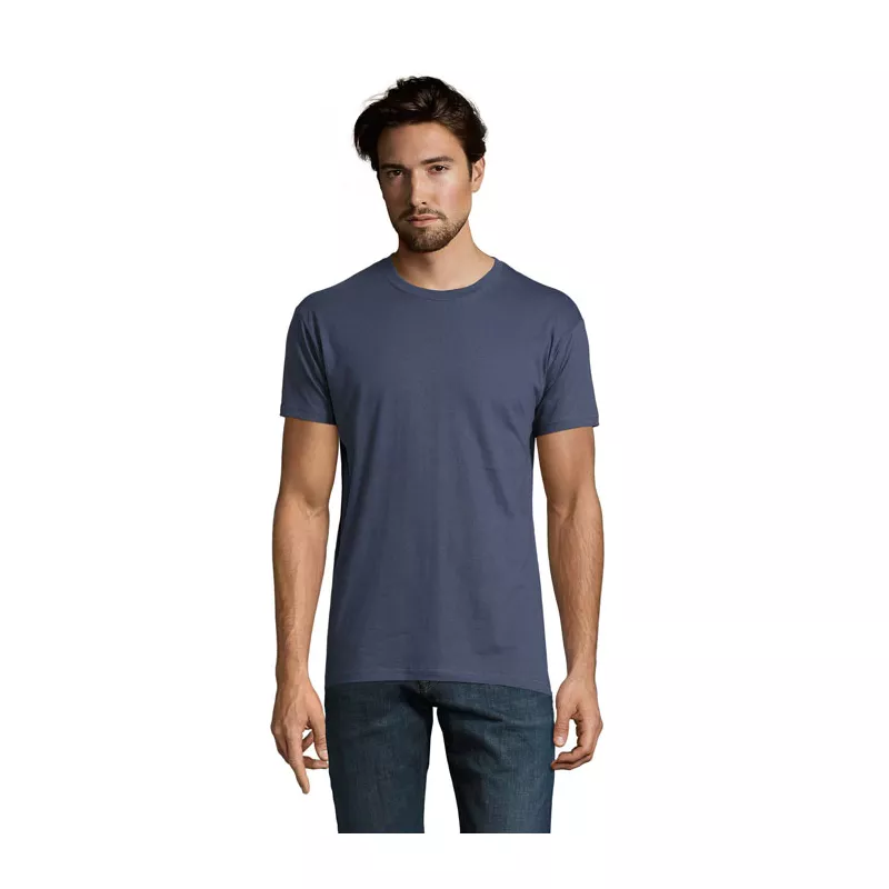 Koszulka męska bawełniana 190 g/m² Sol's IMPERIAL - Denim (S11500-DM)