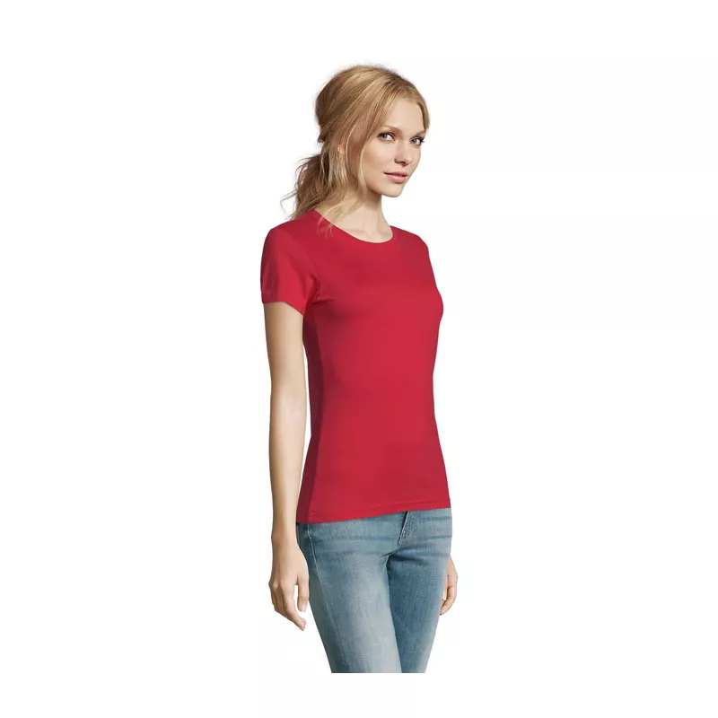 Koszulka damska 190 g/m² Sol's IMPERIAL WOMEN - Czerwony (S11502-RD)