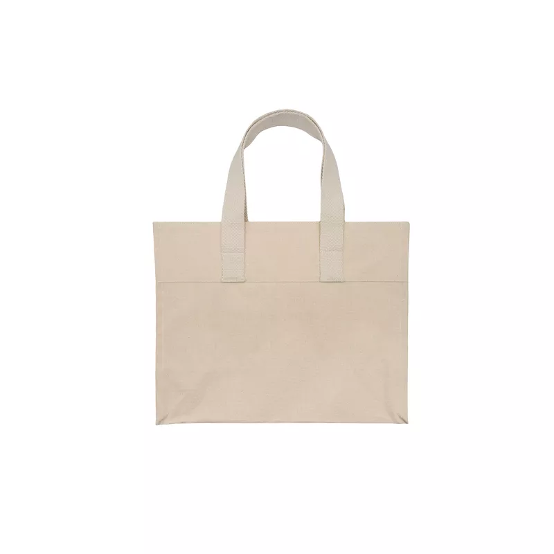 Torba bawełniana z kieszonką Alinea - beżowy (R08931.13)