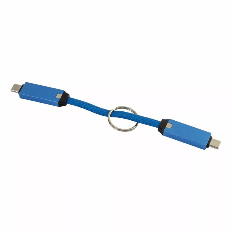 Keycab přívěsek na klíče 60W kabel USB-C - niebieski (AP864151-06)