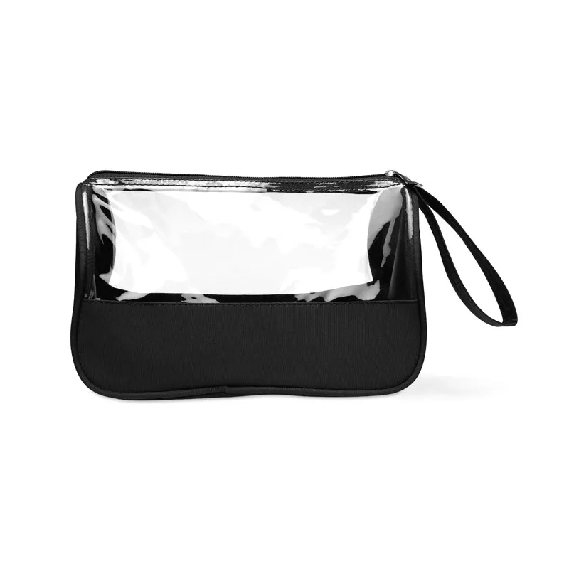 Kosmetyczka podróżna z poliestru 600D PLAS - Czarny (MO8334-03)
