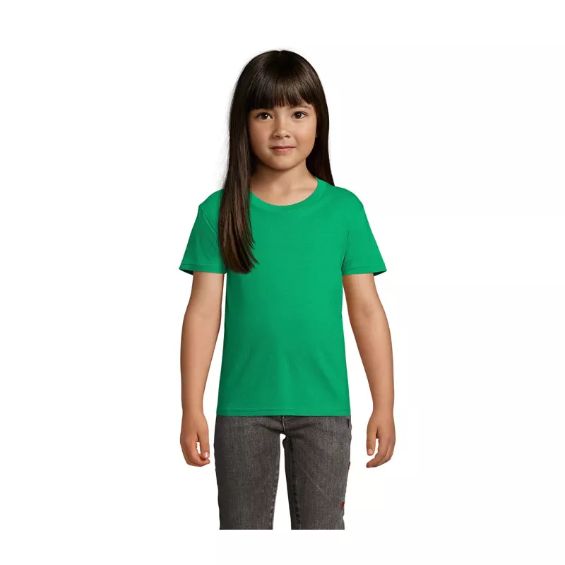 Koszulka dziecięca organiczna Sol's PIONEER KIDS - Zielony (S03578-KG)