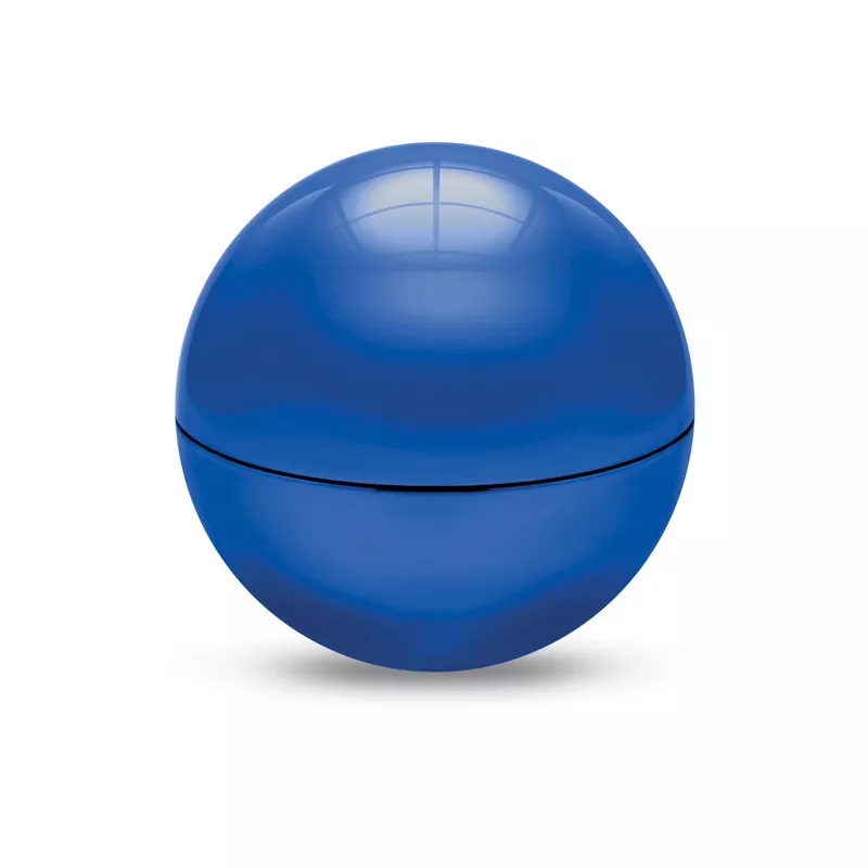 Balsam do ust SPF10 w metalizowanym pudełku UV SOFT - Niebieski (MO9373-04)