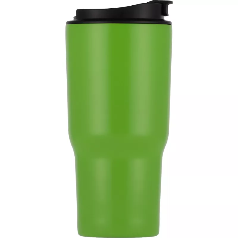 Kubek termiczny 550 ml ze stali z recyklingu DANA - jasnozielony (8523929)
