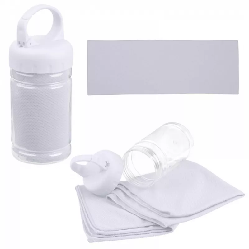 Ręcznik sportowy SPORTY - biały (088406)