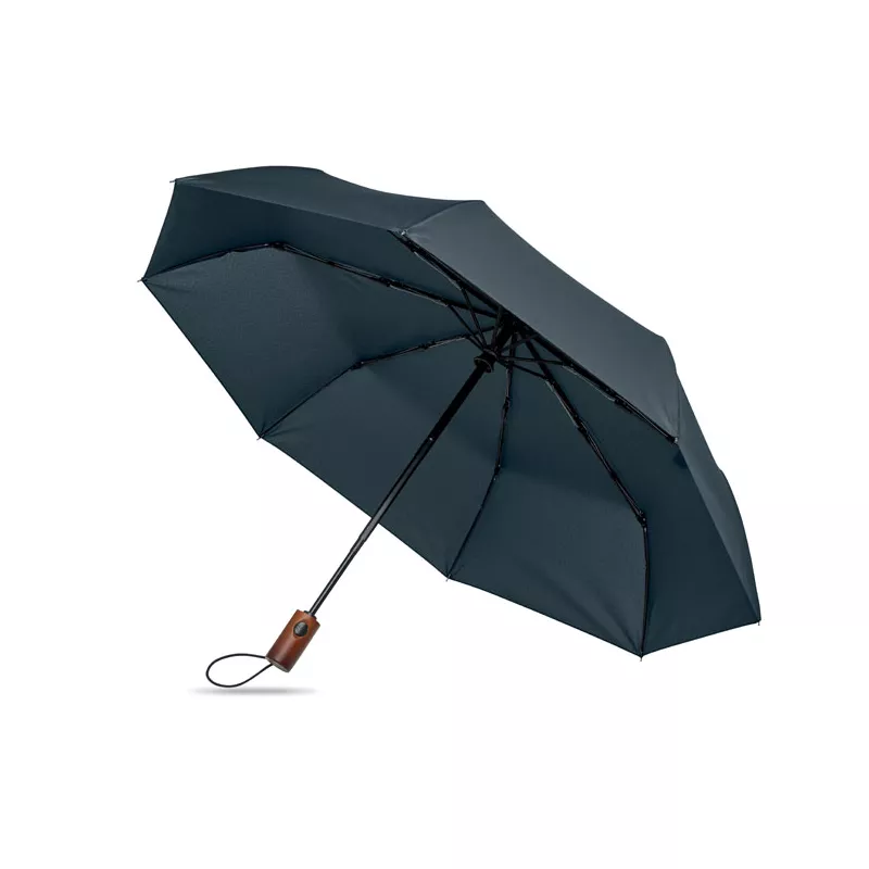 Parasol składany automatyczny 21" RAYNA FOLD - Niebieski (MO3219-04)