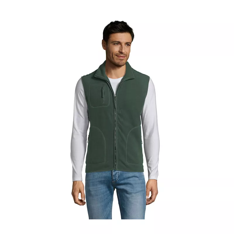Kamizelka polarowa unisex 320 g/m² Sol's NORWAY - Zielony (S51000-FI)