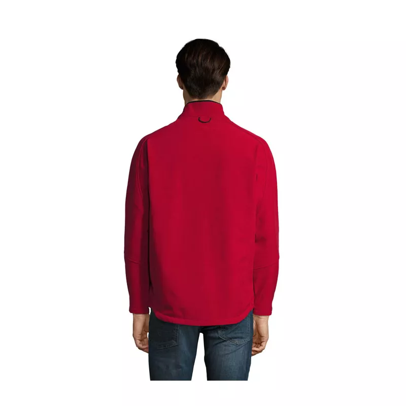 Softshell męski 3-warstwowy 340 g/m² Sol's RELAX - Pepper Red (S46600-PE)