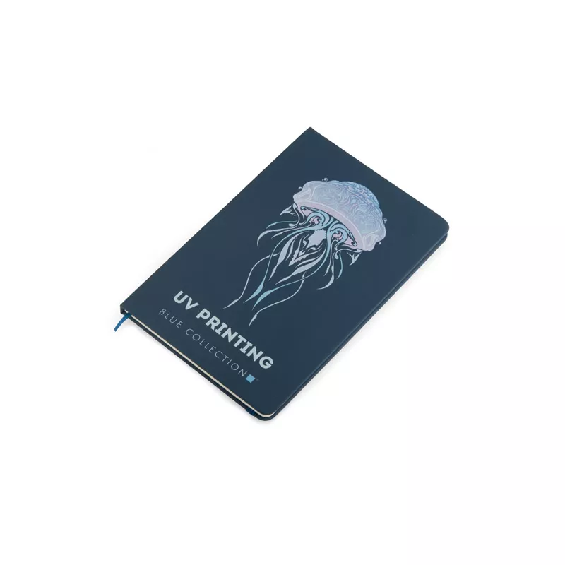 Notes VITAL w kratkę A5 - niebieski (18222-03)