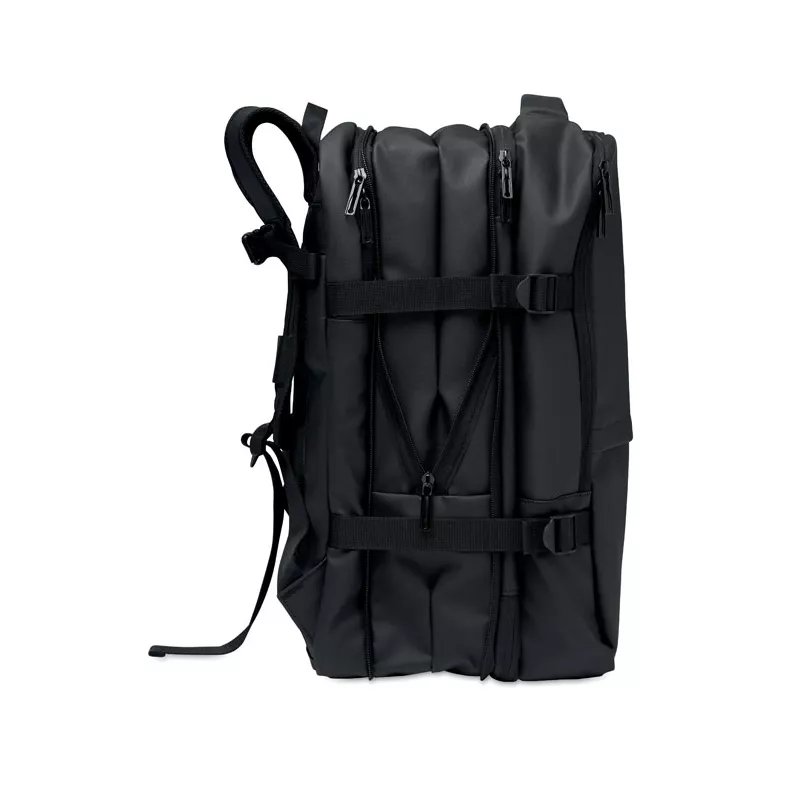 Plecak rozciągliwy na laptop 15" RPET 20 l XJUST - Czarny (MO3190-03)
