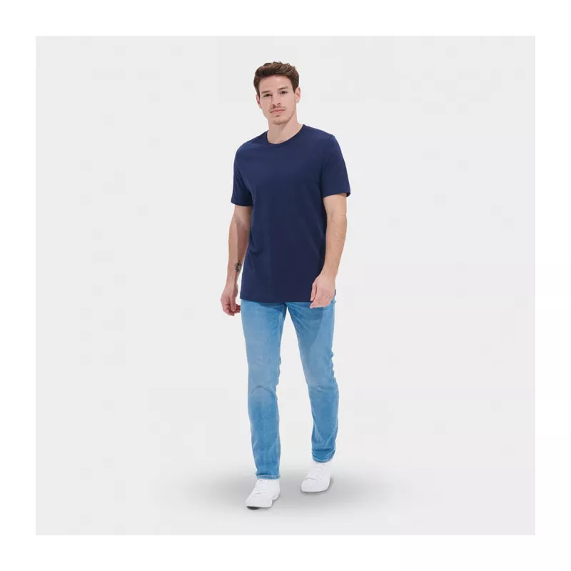 Koszulka unisex z czesanej bawełny Sol's TUNER - French Navy (S04203-FN)