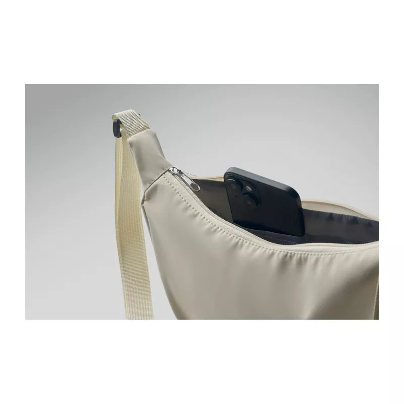 Torba crossbody z oxford 400D KOROVIN CROSS - Zgaszona Biel (MO2685-43)